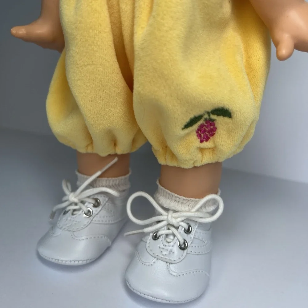 Vintage 1990 Galoob Baby Face So Delightful DeeDee #8 Doll Lavender Eyes